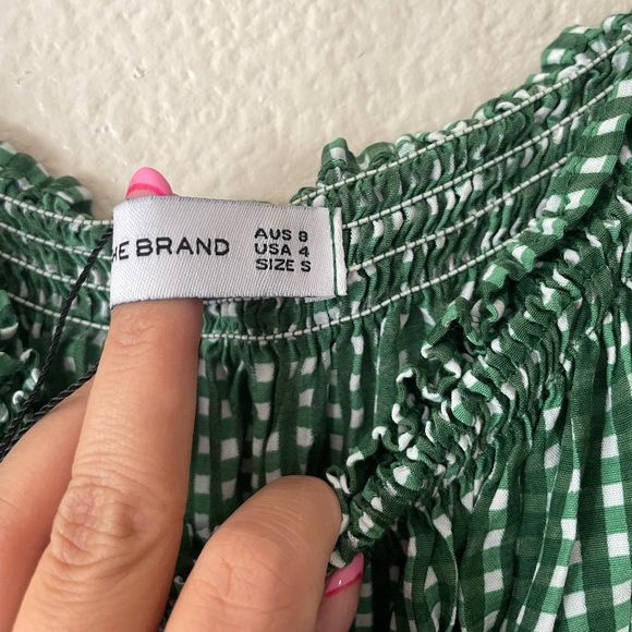 Gingham puff sleeve mini dress - faithfull the brand - Picture 7 of 7